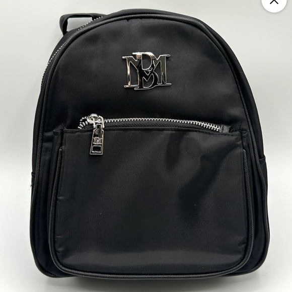 Badgley Mischka Handbags - Badgley Mischka Nylon Mini Backpack in Black - NIP